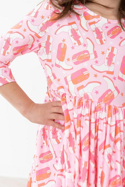 Howdy Pocket Twirl Dress