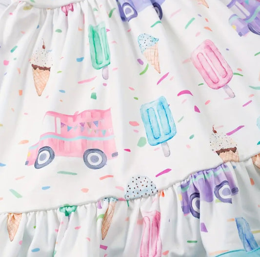 Ice cream truck dress